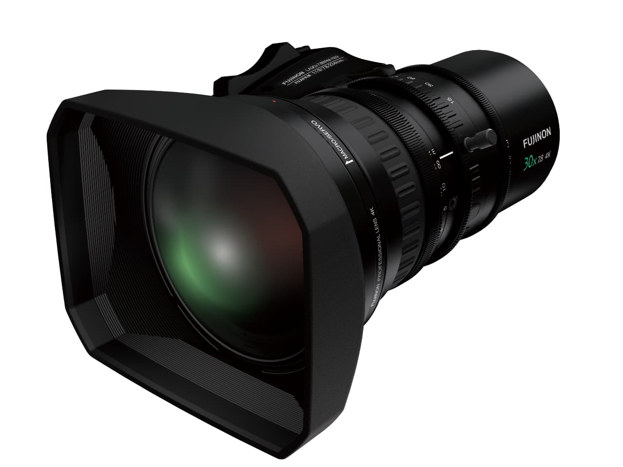 Fujifilm developing FUJINON LA30x7.8BRM-XB2 4K broadcast zoom lens